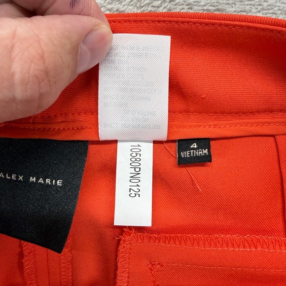 Alex Marie Pants Women's 4 Suzie Anywhere, Everywhere Coordinating Straight Leg - Picture 6 of 13